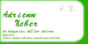 adrienn neber business card
